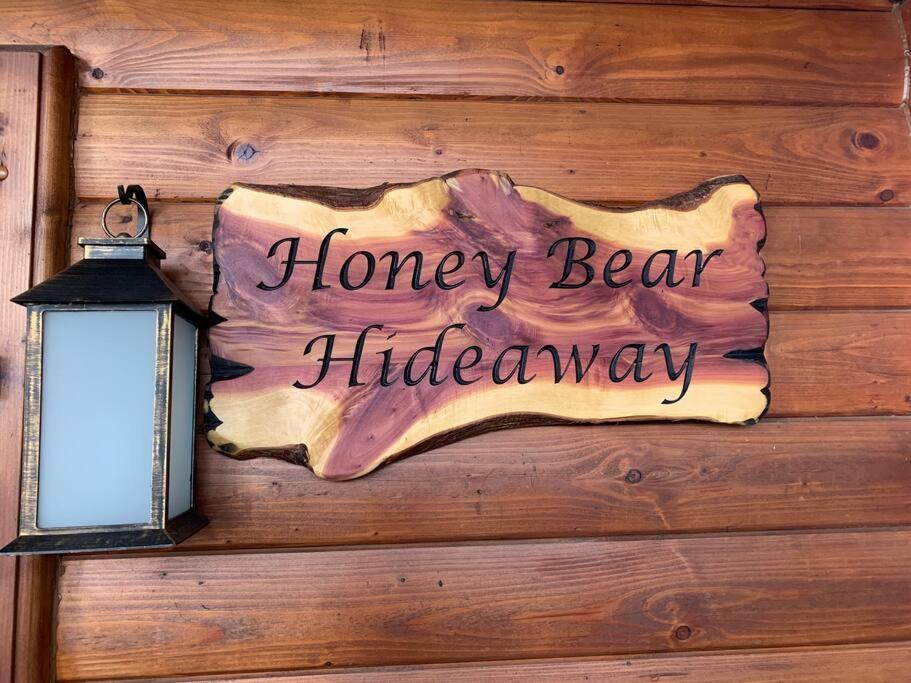 Honeybear Hideaway Cabin Hayward Eksteriør bilde